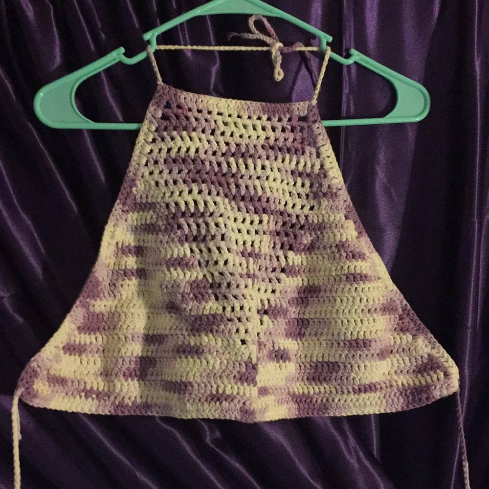 Handmade crochet halter